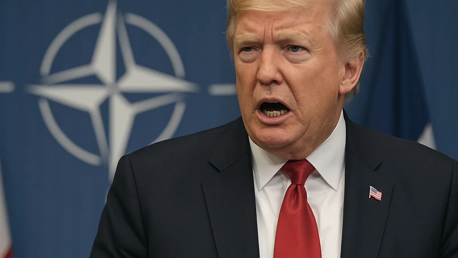 Trump hat Nato-Verbündete attackiert und äußert, dass er sehr enttäuscht war.
