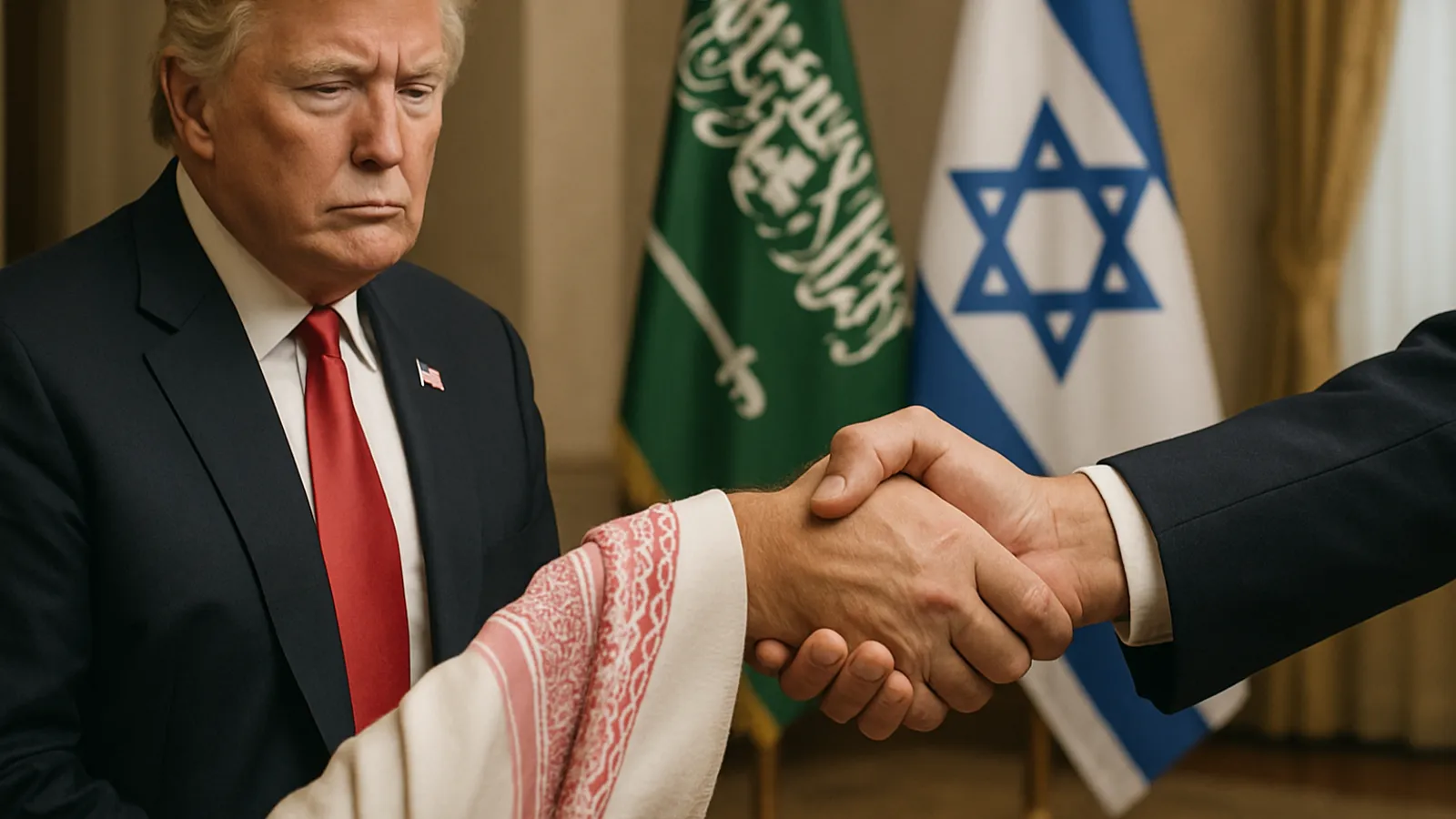 Trump knüpft das Atomabkommen mit Saudi-Arabien an die Normalisierung der Beziehungen zu Israel.