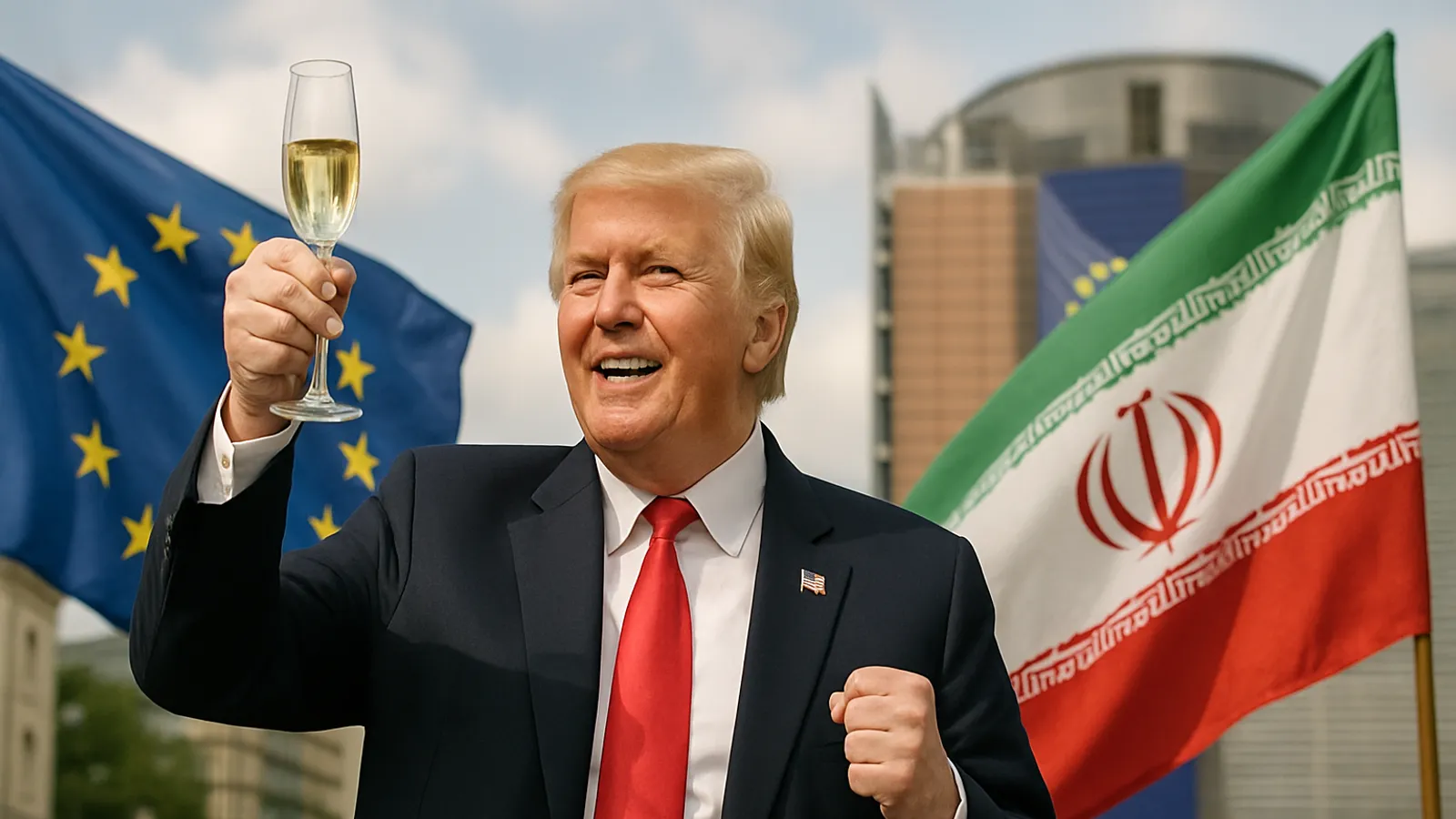 Trump könnte den Iran-Deal an diesem Wochenende in Europa feiern.