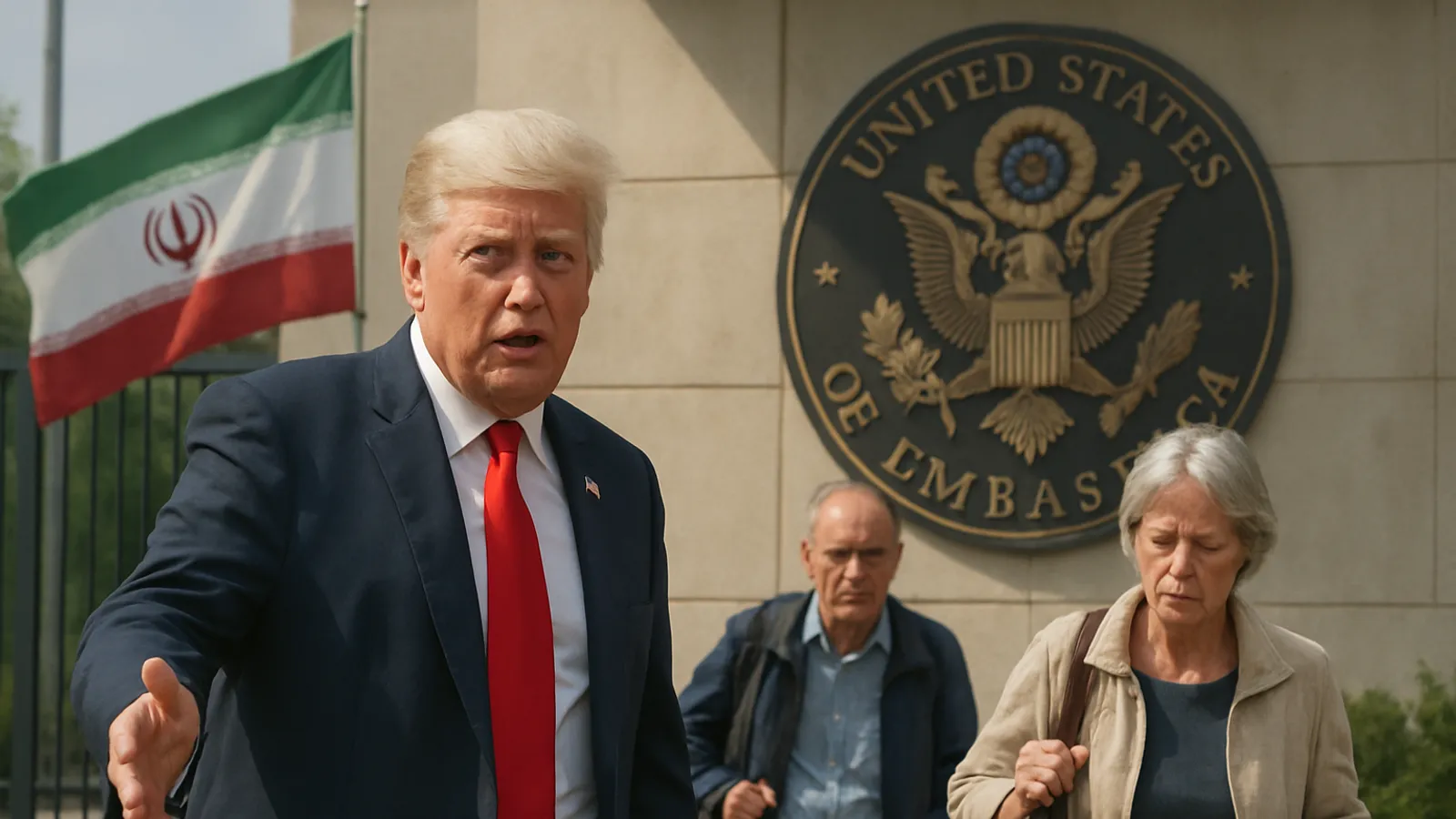 Trump erwägt neue Angriffe auf Iran; Teheran droht mit Vergeltung, US-Vertretungen raten zur Abreisebereitschaft.