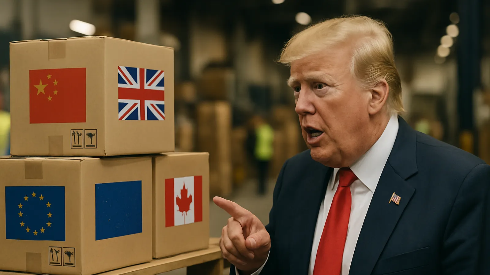 Trump kündigt neue Strafzölle gegen 60 Handelspartner an.