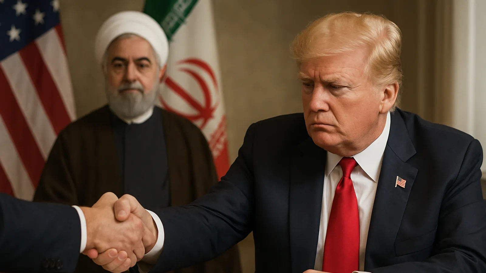 Trump sagt, er habe neue Angriffe auf Iran vorerst abgesagt, um einen Deal mit Teheran zu ermöglichen.