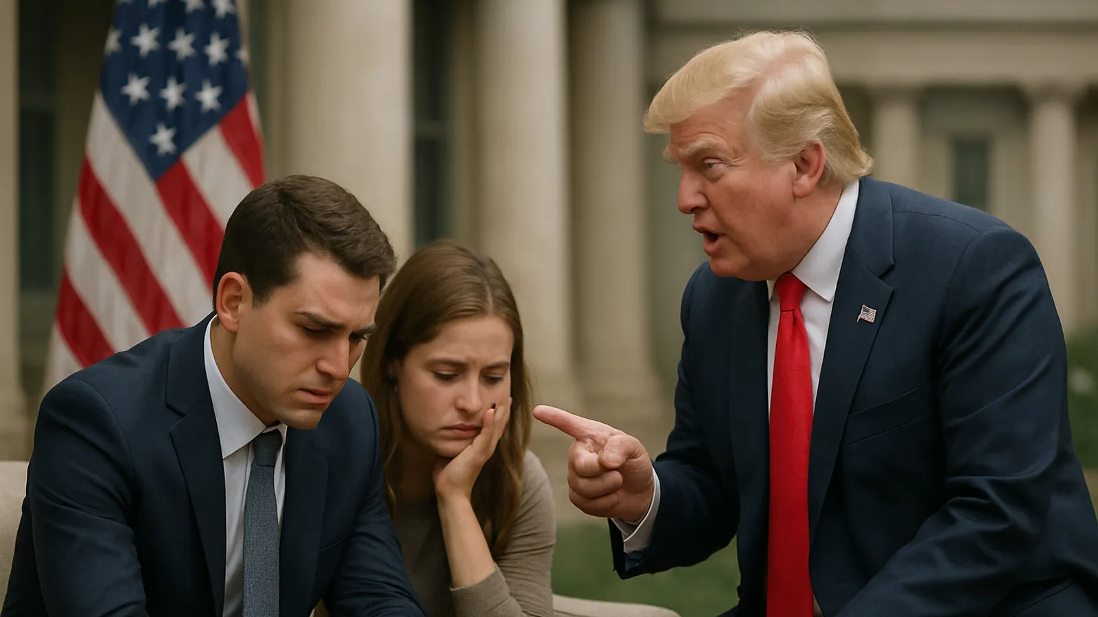 Trump sagt, die beteiligten Familien sollten den Streit um die Vorwürfe gegen Max Miller unter sich klären.