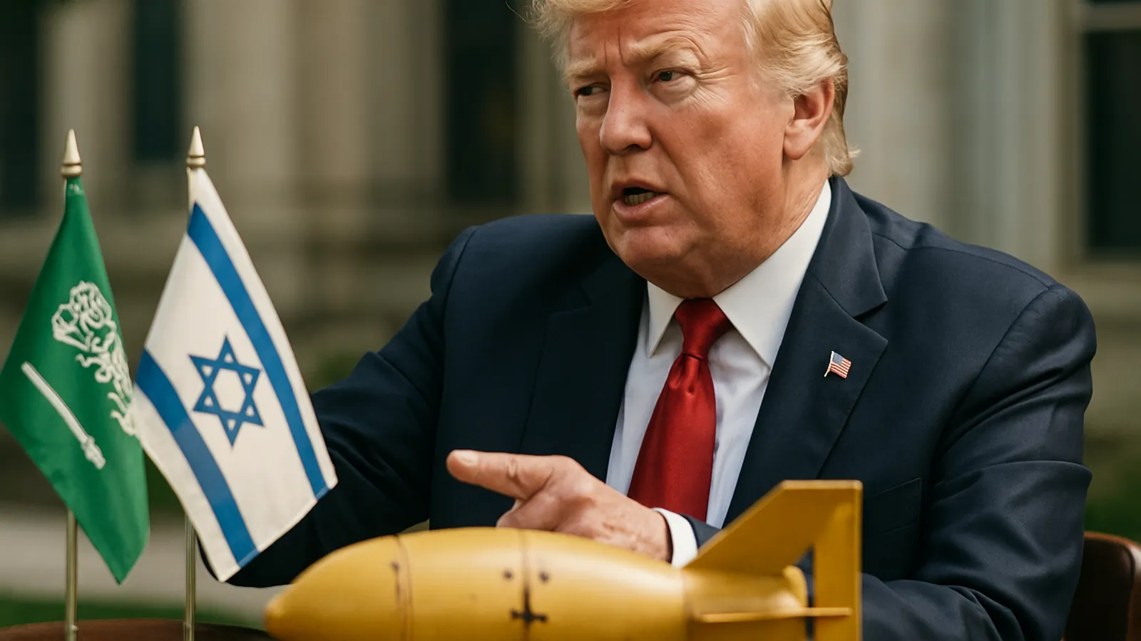 Trump sagt, Saudi-Arabien müsse die Beziehungen zu Israel normalisieren, bevor ein Atomabkommen genehmigt wird.
