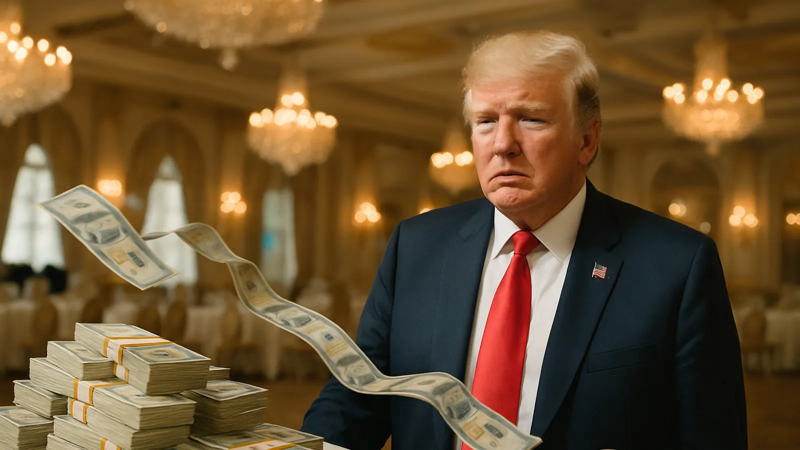 Trump soll von Steuergeldflüssen in seinen Ballsaal gewusst haben.