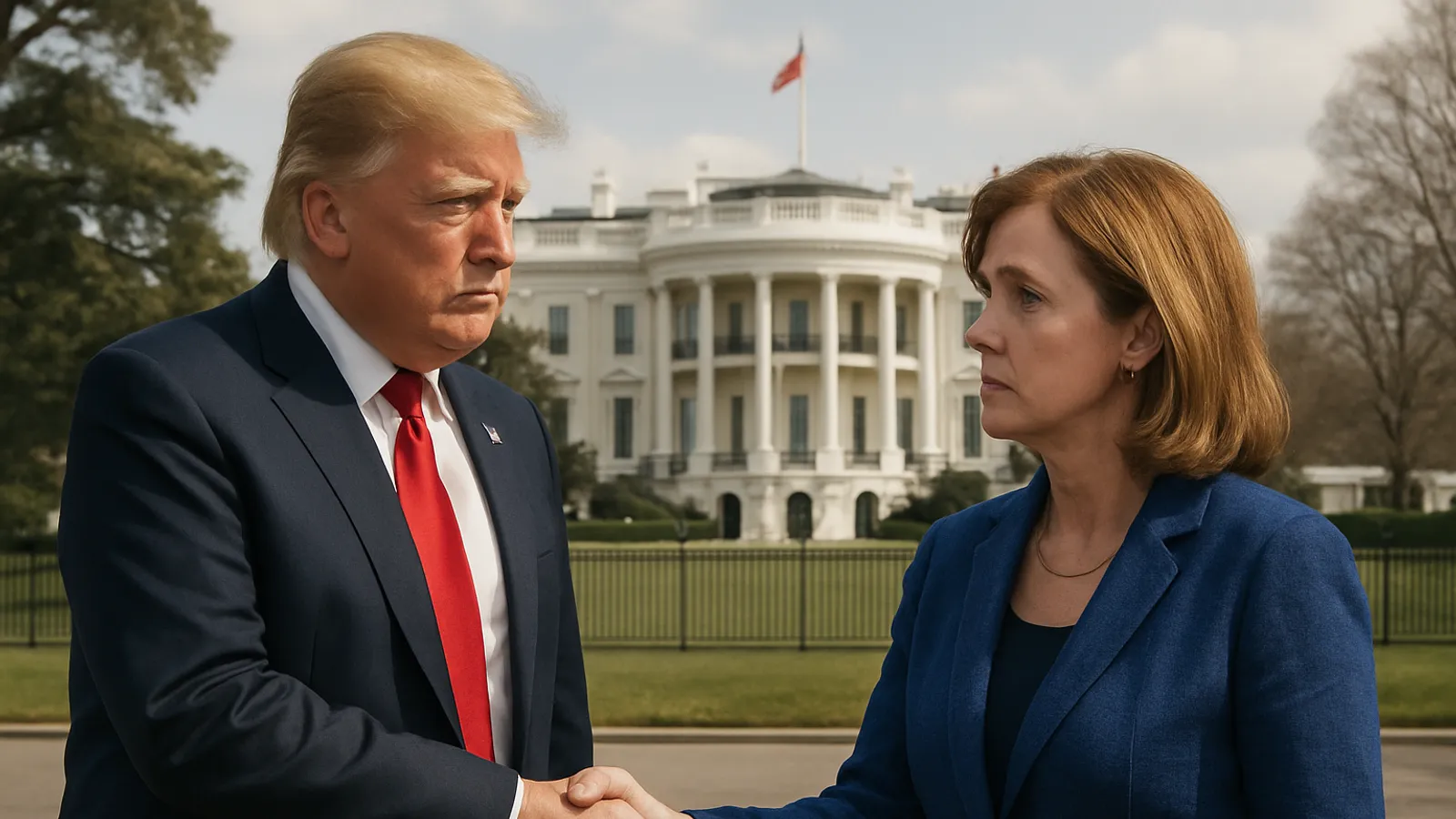 Trump trifft heute Darline Graham im Weißen Haus.