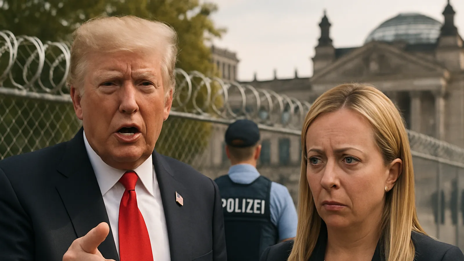 Trump und Meloni entblößen die deutsche Schwäche in der Ceuta-Krise.