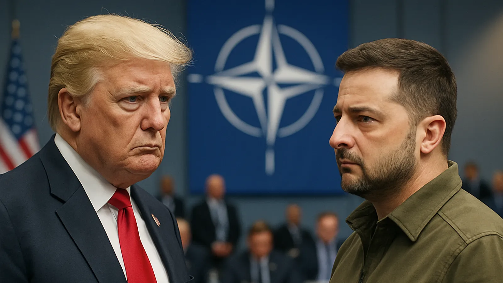 Trump und Selenskyj wollen sich beim Nato-Gipfel treffen.