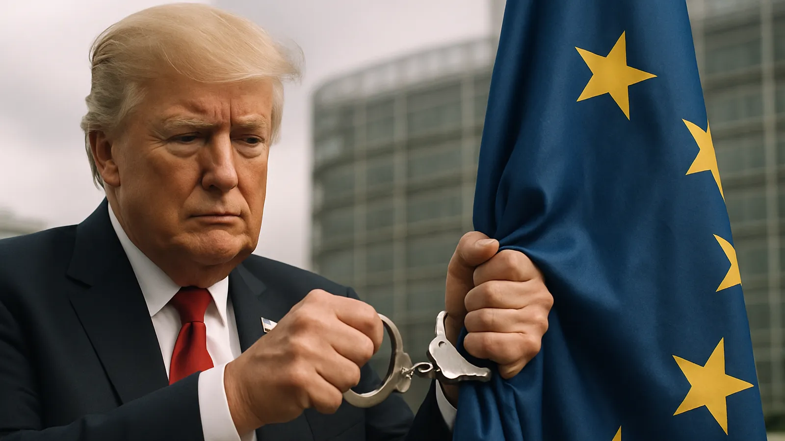 Trump versucht erneut, die EU zu erpressen.