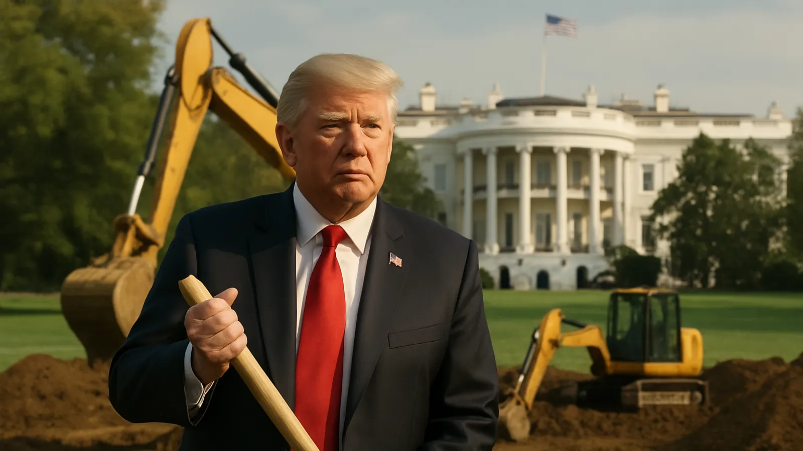Trump will einen neuen Golfplatz in Washington, D. C. bauen lassen.