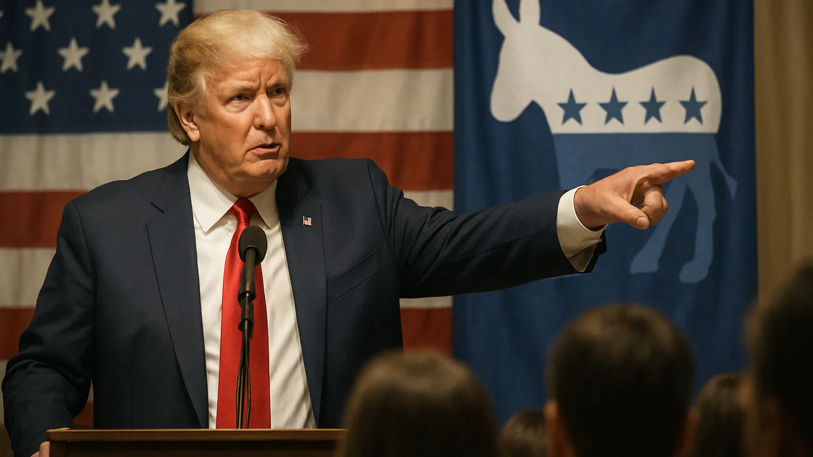 Trump will die Midterm-Konvention zur Abgrenzung von den Demokraten nutzen.