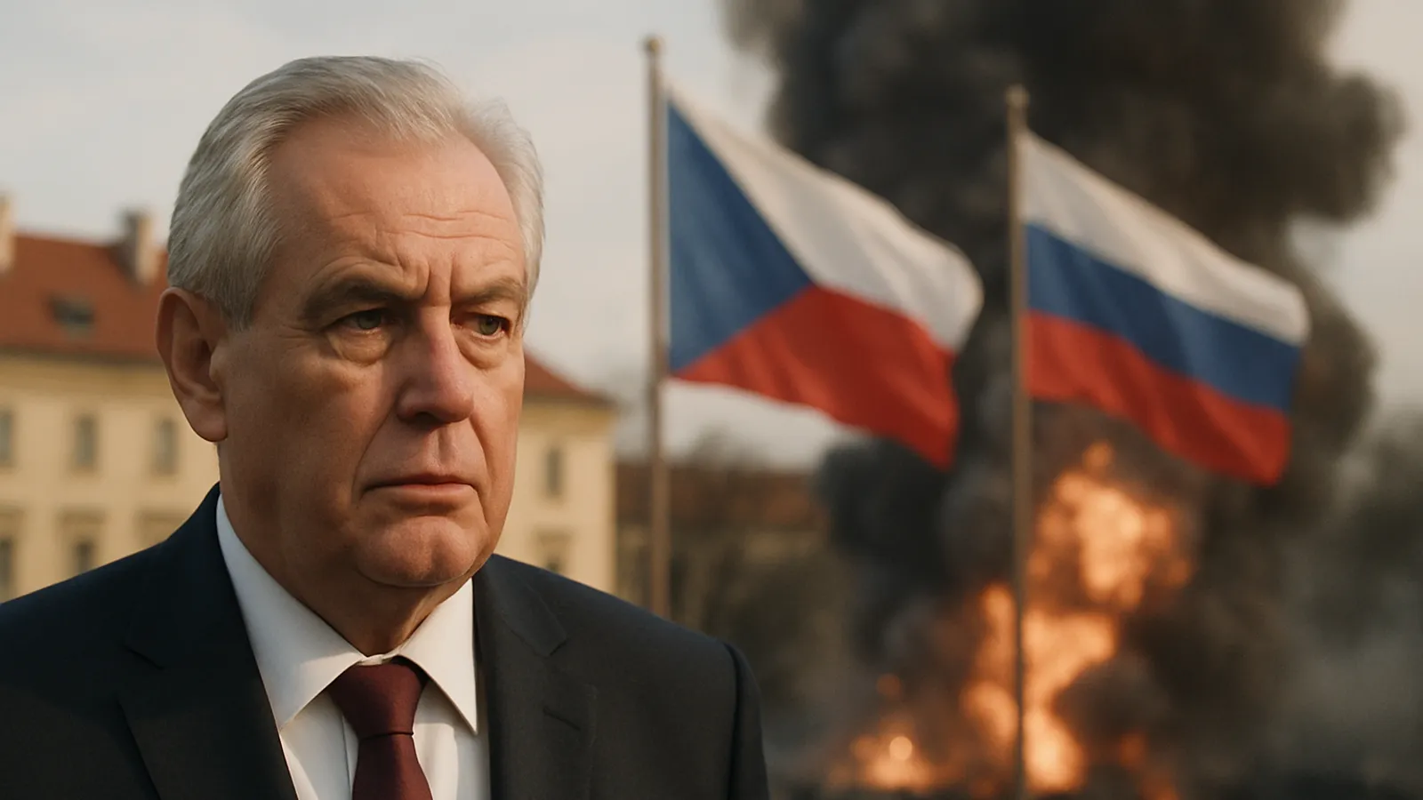 Tschechiens Präsident warnt vor einer möglichen russischen Eskalation in zwei Monaten.