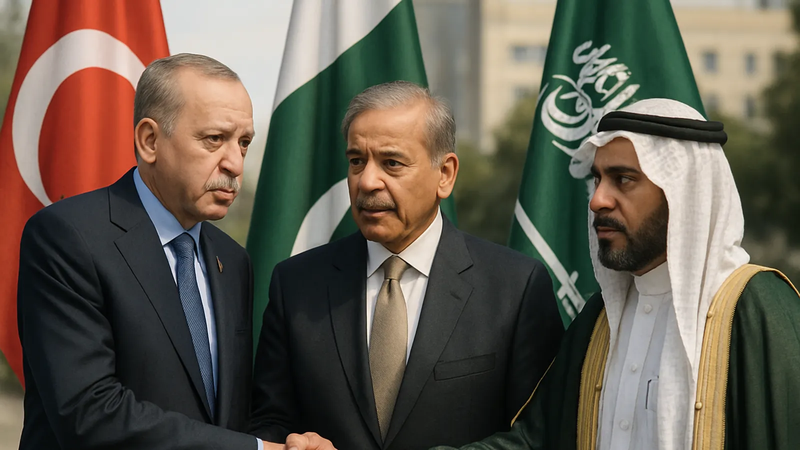 Türkei konkretisiert Verteidigungspakt mit Pakistan und Saudi-Arabien.