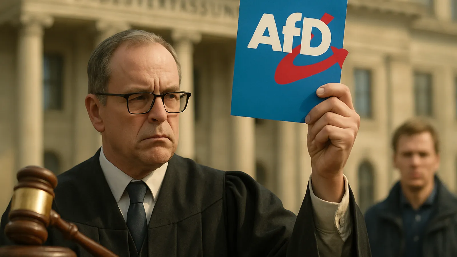 Über 1.000 Juristen sprechen sich für ein Verbot der AfD aus.
