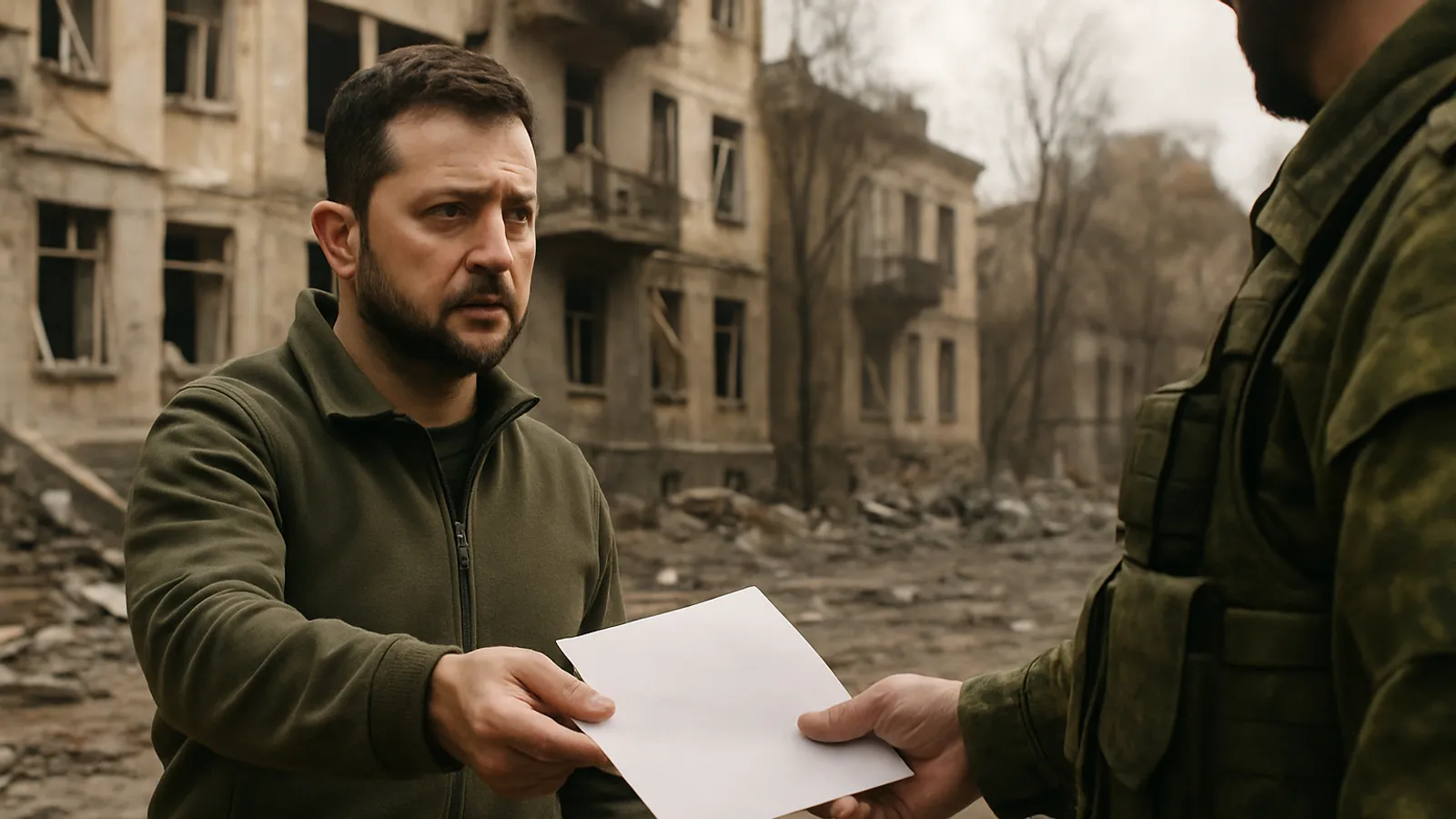 Ukraine hat Russland laut Selenskyj erneut Friedensvorschlag übermittelt.