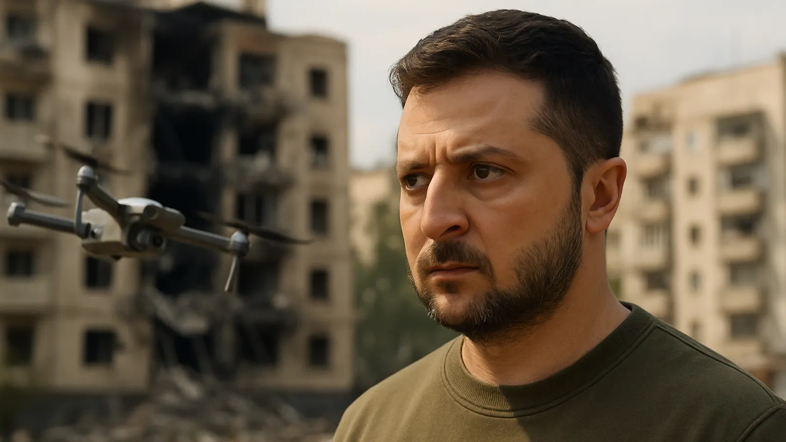 Ukraine-News: Selenskyj droht Moskau mit Vergeltung nach Drohnenangriff auf Heimatstadt