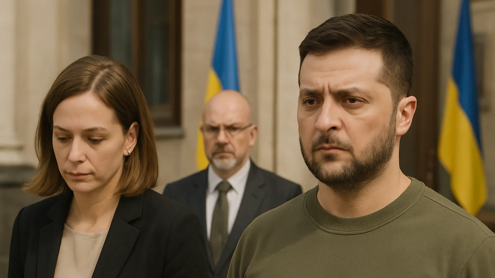 Ukraine - Präsident Selenskyj entlässt Vize-Präsidialamtschefin Mudra - Parlament stimmt für neuen Verteidigungsminister Chmara
