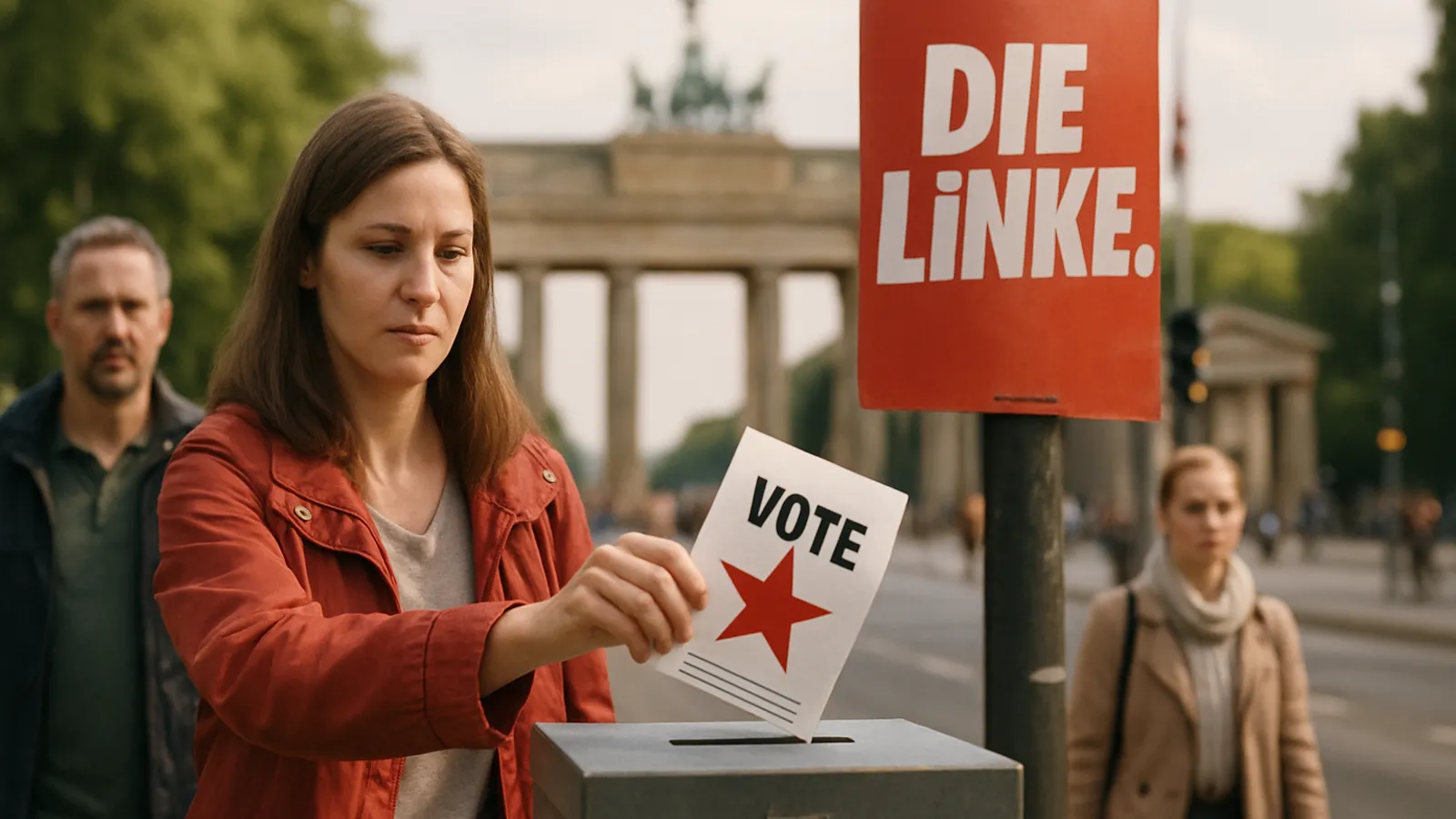 Umfrage sieht Linke in Berlin klar vorn