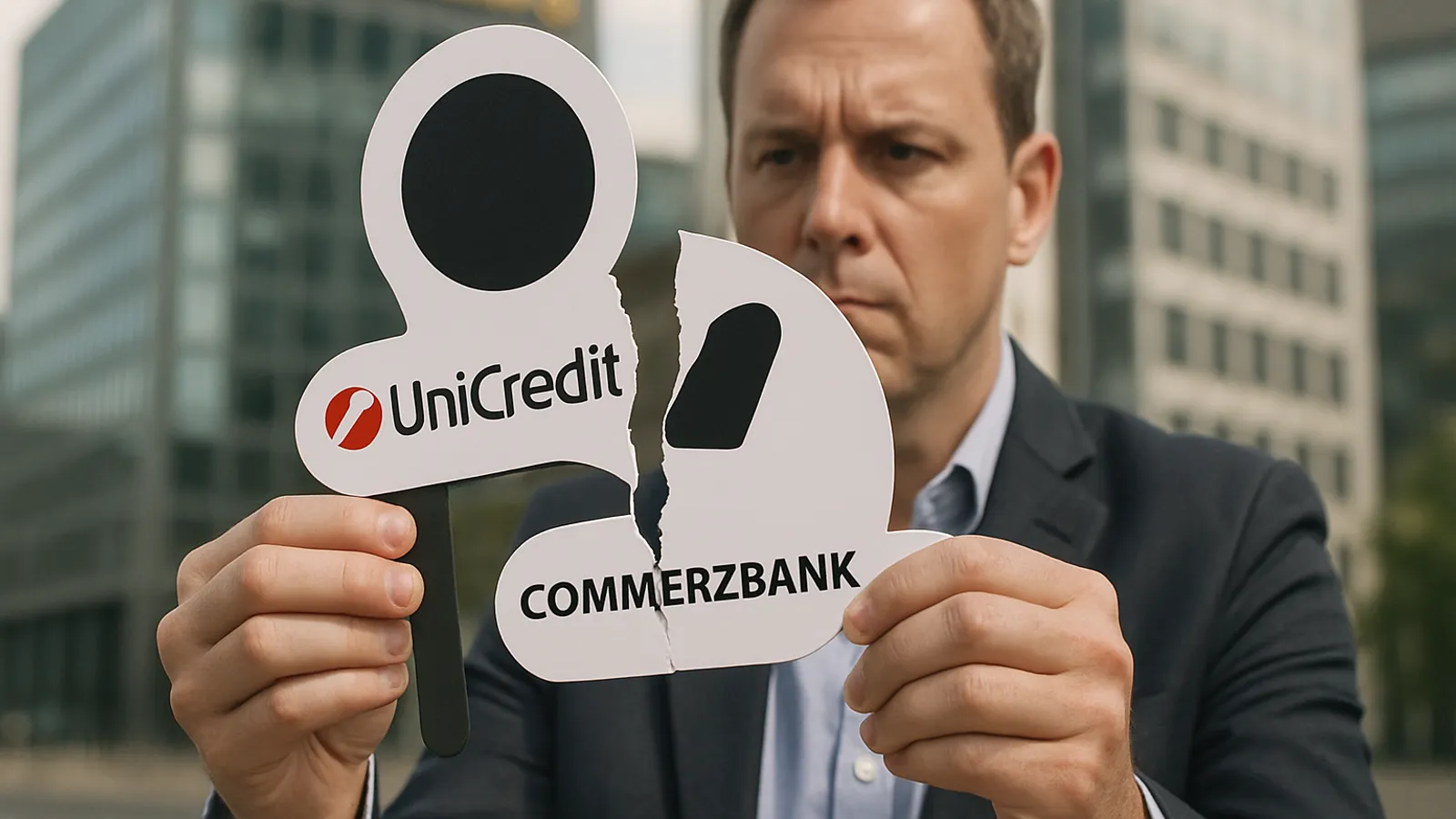 Unicredit hält jetzt fast die Hälfte der Stimmrechte an der Commerzbank.