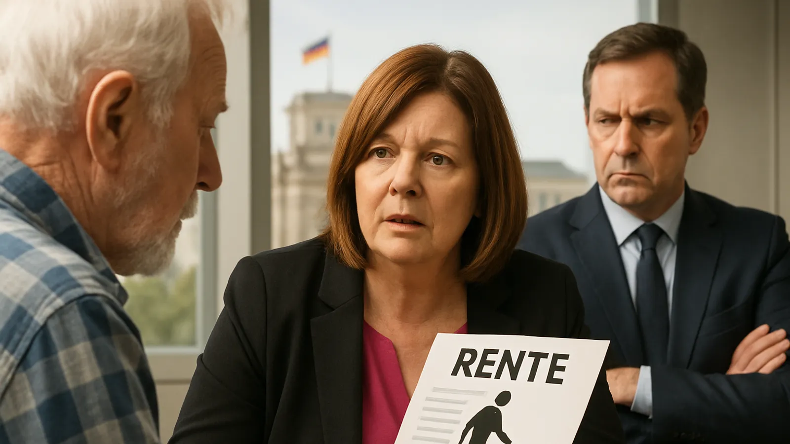Bärbel Bas calls on the CDU/CSU alliance to clarify its position on penalty-free early retirement.