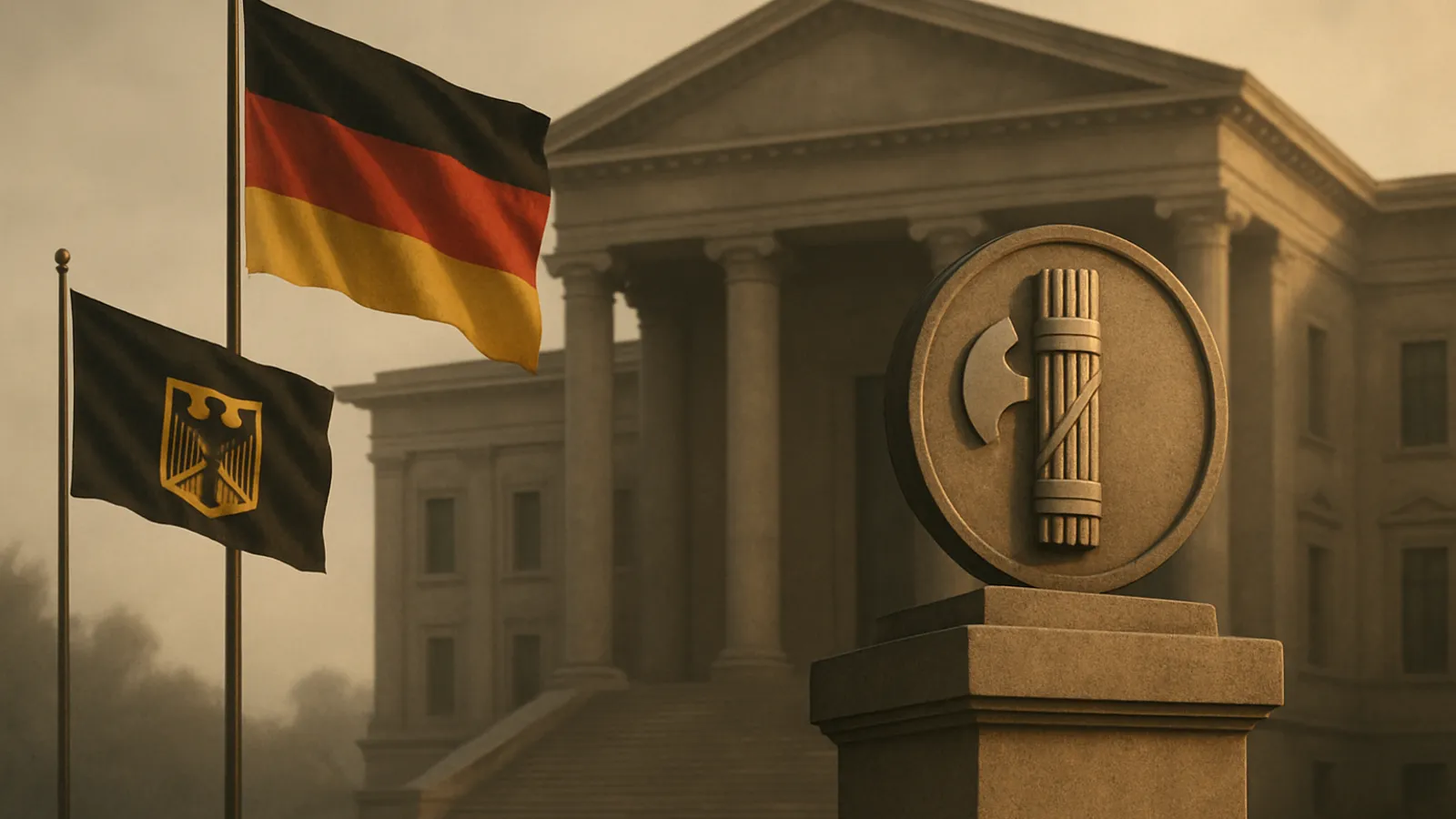 Union und SPD werden als autoritäre Parteien oder gleich Faschisten in Frage gestellt.