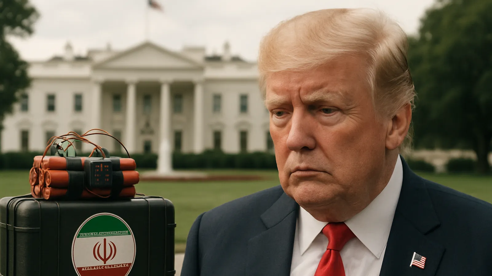 US-Beamte hatten Hinweise auf einen iranischen Anschlagsplan gegen Trump.