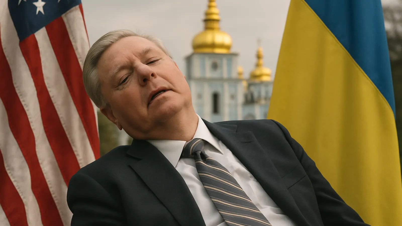 Lindsey Graham starb kurz nach einem Kiew-Besuch an einer plötzlichen Erkrankung.