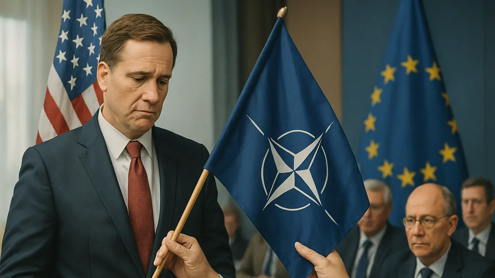 USA reduzieren NATO-Unterstützung vor EU-Verteidigungsministertreffen.