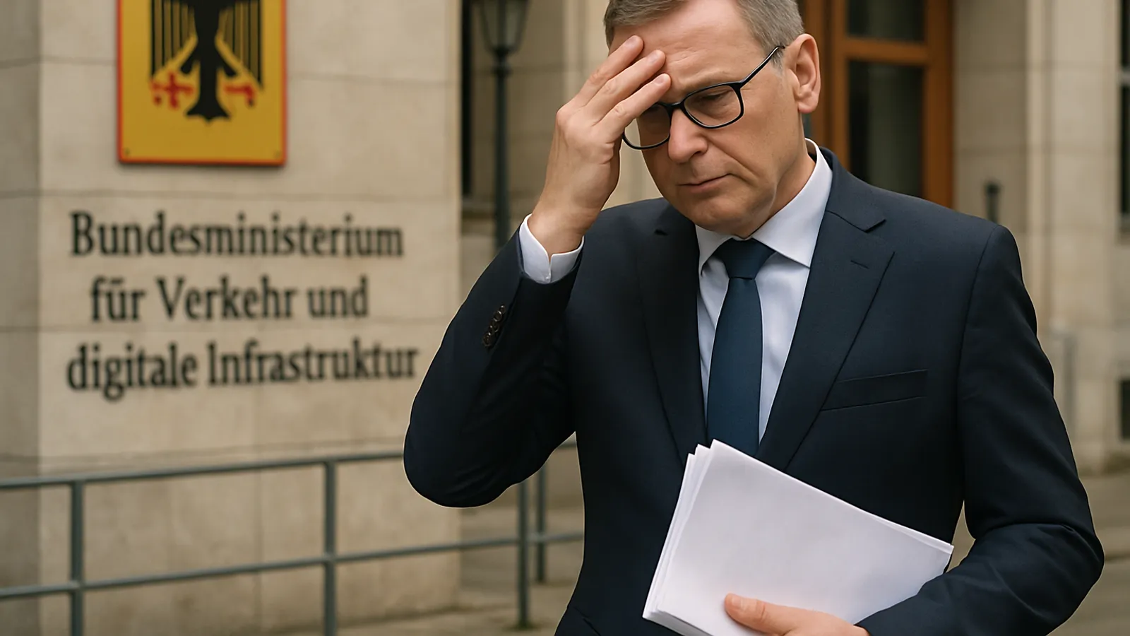 Verkehrsminister Schnieder will um Entlassung bitten.