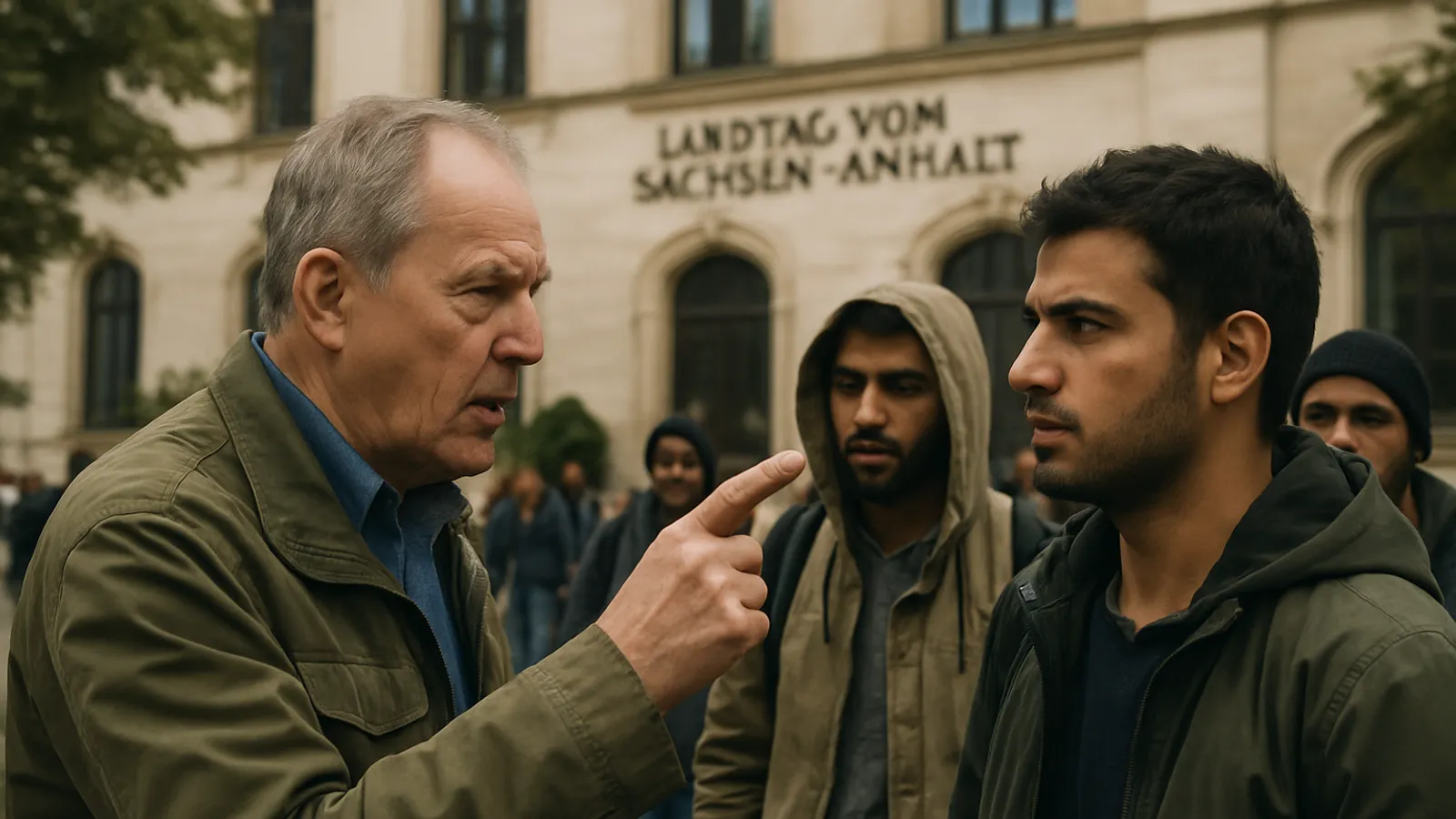 Viele in Sachsen-Anhalt halten Einwanderung für das dringendste Problem im Land.