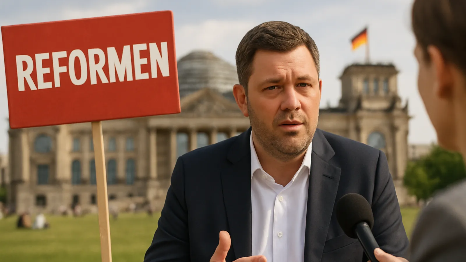 Vizekanzler Klingbeil macht den Auftakt der Sommerinterviews und spricht über Reformen.