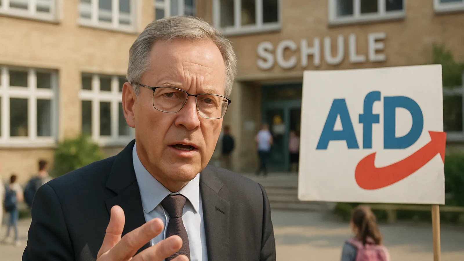 Vor der Landtagswahl in Sachsen-Anhalt - Sachsens Kultusminister warnt vor Bildungsplänen der AfD