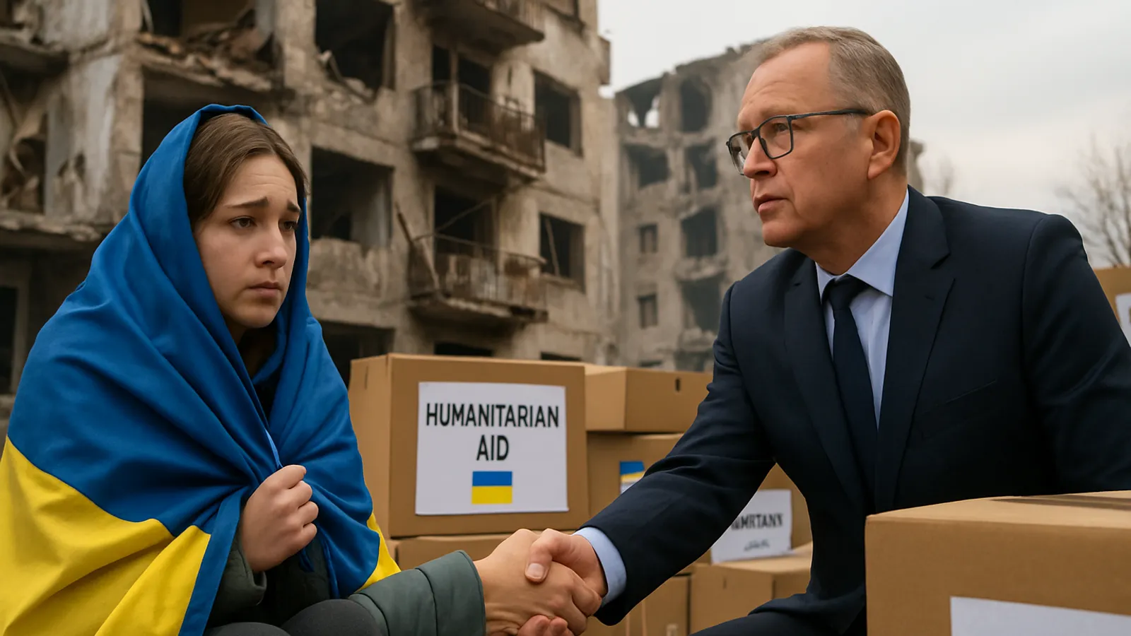Wadephul verspricht der Ukraine weitere humanitäre Hilfe