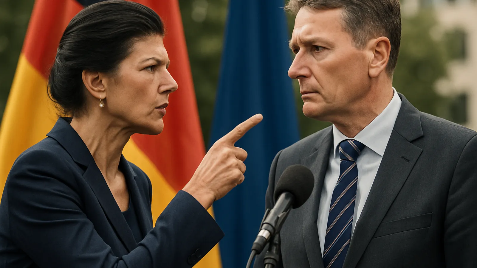 Wagenknecht challenges Höcke.