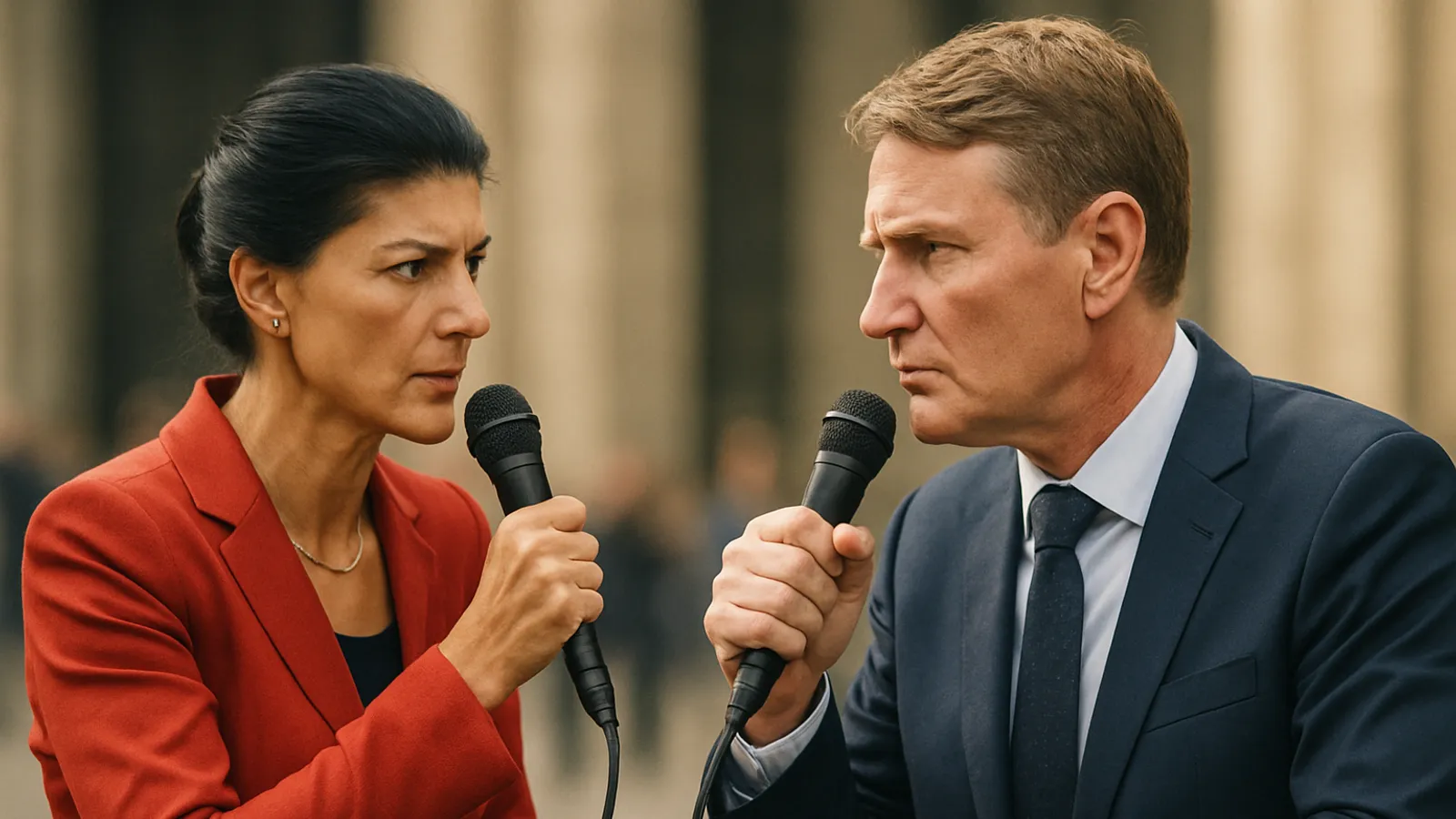 BSW founder Sahra Wagenknecht challenges Thuringia AfD leader Björn Höcke to a debate: “You surely don’t want to look like a coward.”