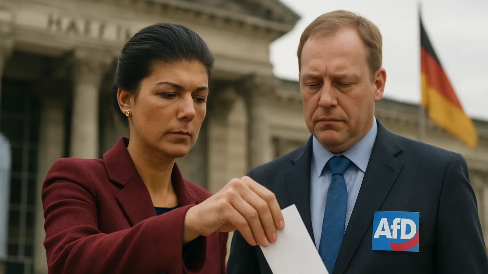 Wagenknecht könnte AfD-Kandidaten in Sachsen-Anhalt ins Amt verhelfen.