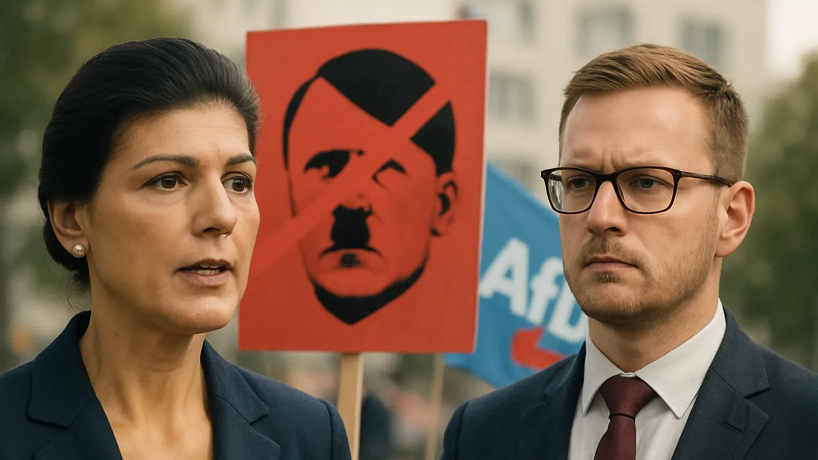 Wagenknecht über AfD-Kandidat Siegmund: „Ein neuer Hitler ist er nicht“