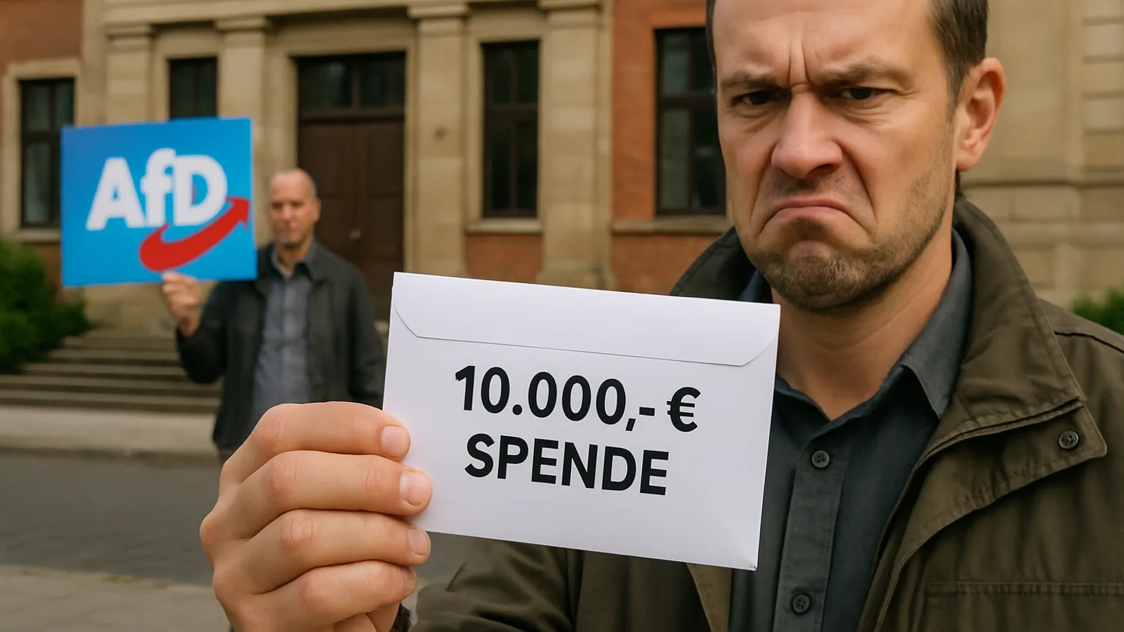 Wahl in Sachsen-Anhalt: Warum eine 10.000-Euro-Spende an die AfD die Republik aufwühlt
