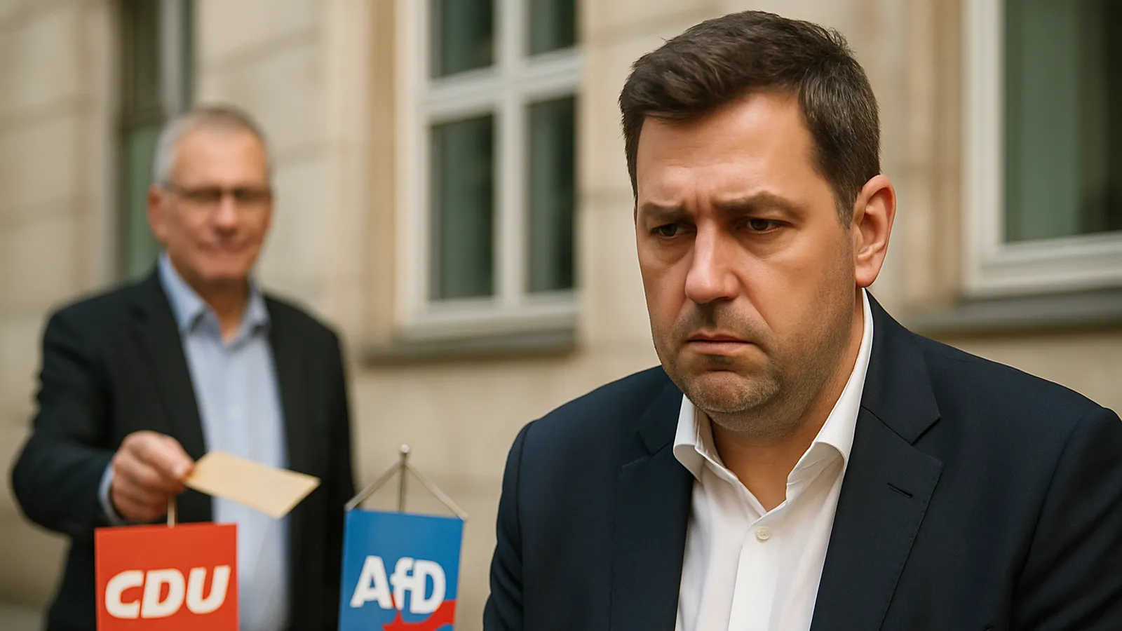 Wegen Spende eines CDU-Provinzpolitikers an die AfD muss Klingbeil um seine Jobs bangen