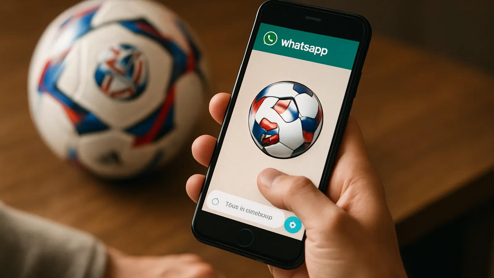 WhatsApp ermöglicht das Verschicken des WM 2026 Balls als Emoji.