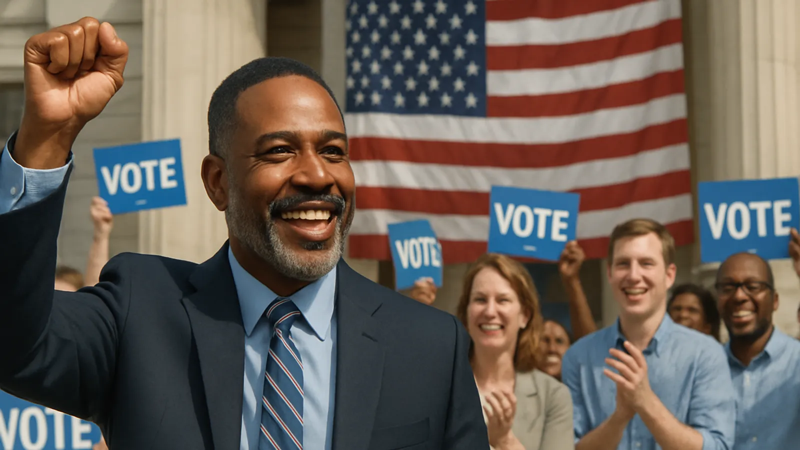 William Lawrence gewinnt demokratische Vorwahl in Michigan.