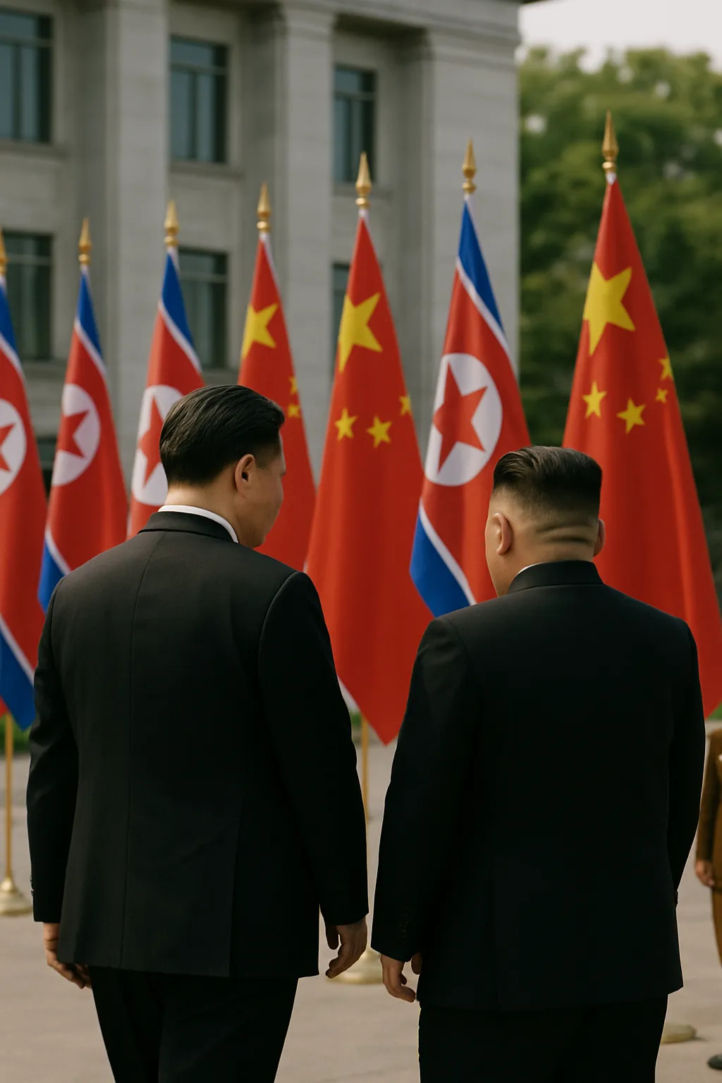 Xi Jinpings erste Auslandsreise 2023 führt nach Pjöngjang zu Kim Jong Un.
