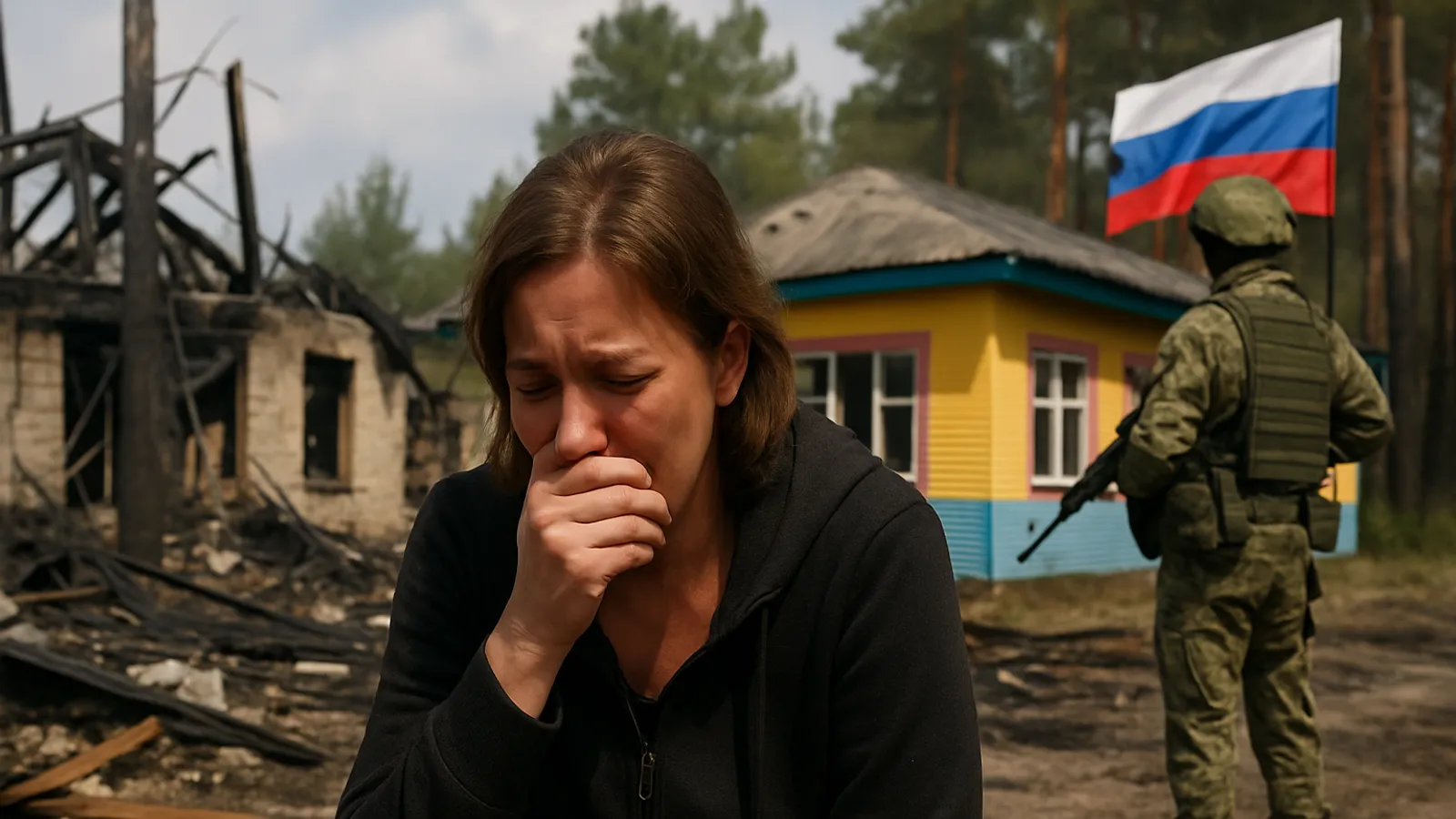 Zwölf Menschen sind bei einem Angriff auf ein Ferienlager in einem von Russland kontrollierten Teil der Ukraine gestorben.
